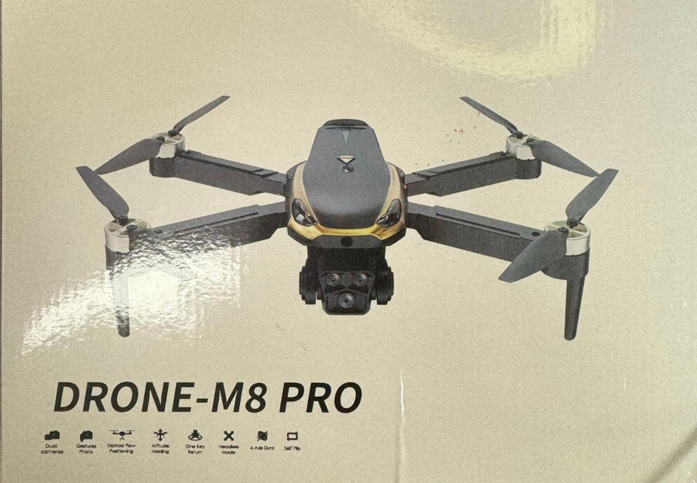 M8 Pro Quadcopter Drone